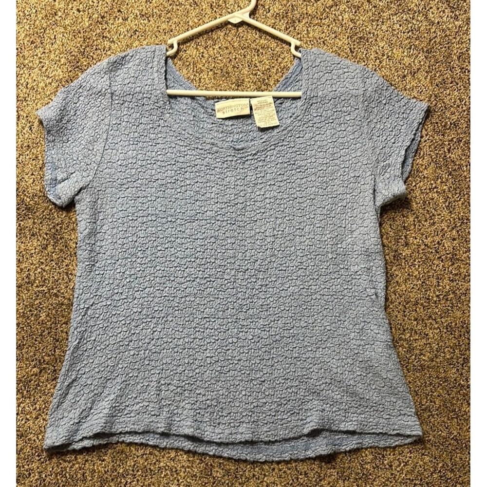 Worthington stretch size m blue top